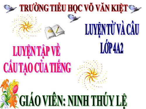 Tuần 1. Luyện tập về cấu tạo của tiếng