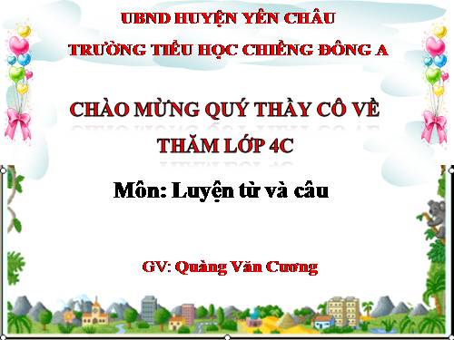 Tuần 26. Luyện tập về câu kể Ai là gì?