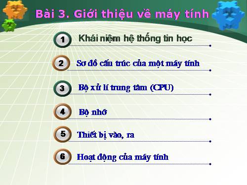 Bài 4. Máy tính và phần mềm máy tính