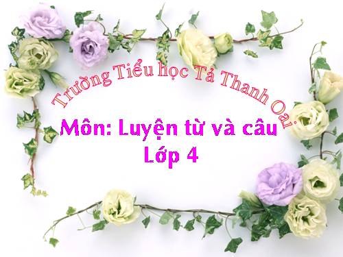 Tuần 22-23. MRVT: Cái đẹp