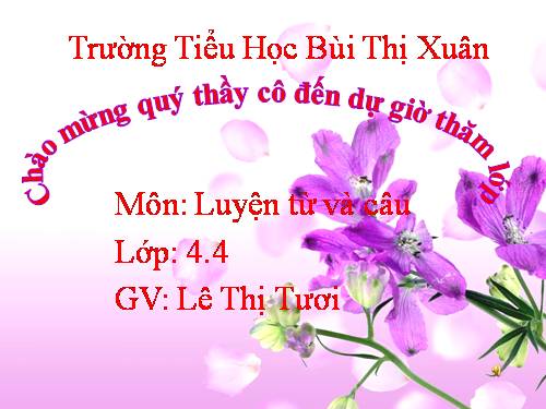 Tuần 22-23. MRVT: Cái đẹp