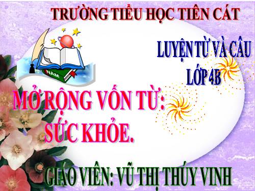 Tuần 20. MRVT: Sức khoẻ