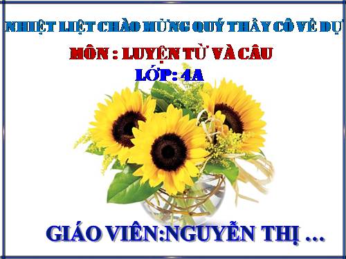 Tuần 12. Tính từ (tiếp theo)