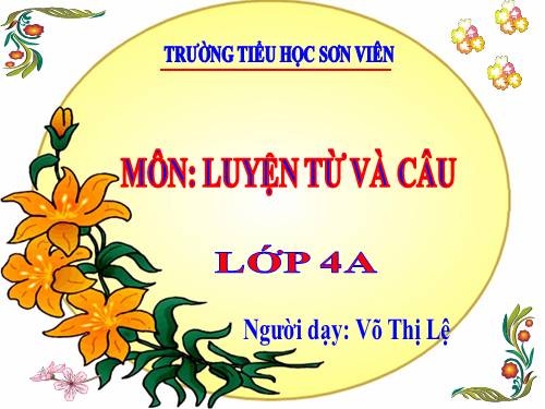 Tuần 31. Thêm trạng ngữ cho câu