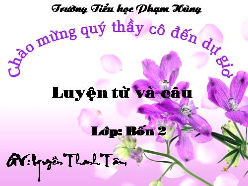 Tuần 22-23. MRVT: Cái đẹp