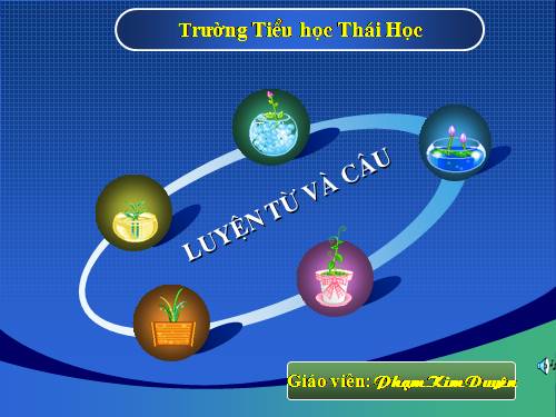 Tuần 27. Câu khiến