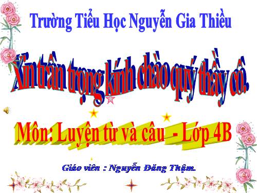 Tuần 11. Luyện tập về động từ