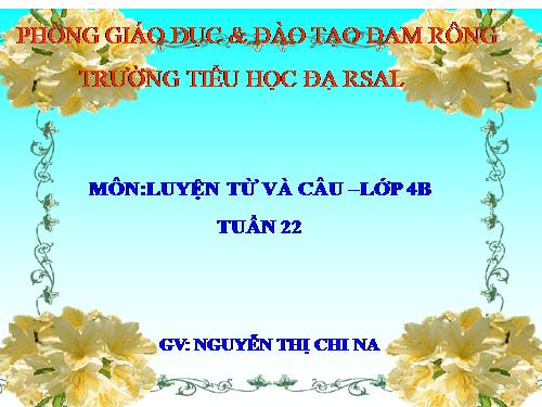 Tuần 22-23. MRVT: Cái đẹp