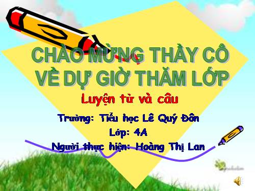 Tuần 21. Câu kể Ai thế nào?