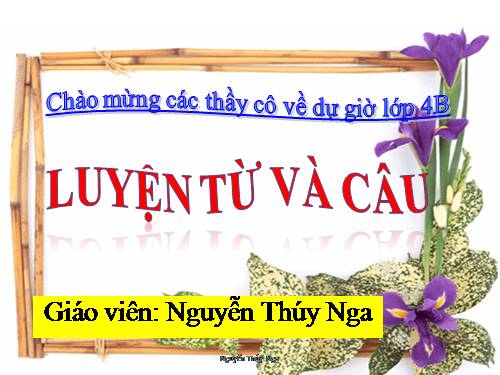 Tuần 11. Luyện tập về động từ