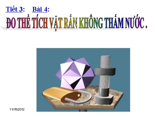 the tich vat ran khong tham nuoc