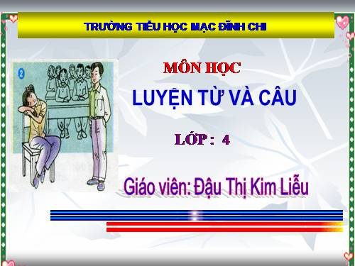 Tuần 9. Động từ