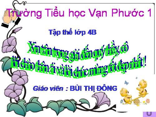 Tuần 19. MRVT: Tài năng