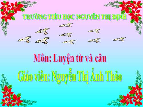 Tuần 29-30. MRVT: Du lịch - Thám hiểm