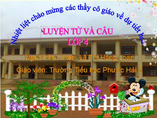 Tuần 27. Cách đặt câu khiến