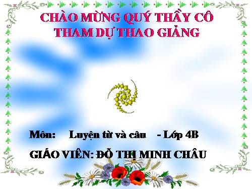 Tuần 9. Động từ