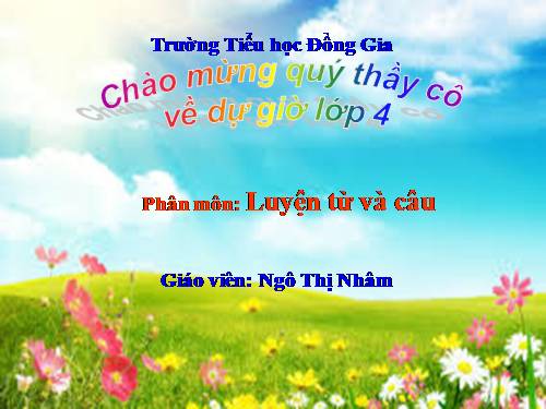 Tuần 12. MRVT: Ý chí - Nghị lực