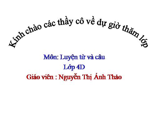 Tuần 11. Tính từ