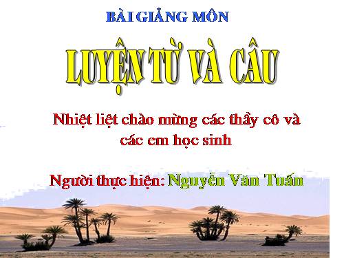 Tuần 13. Câu hỏi và dấu chấm hỏi