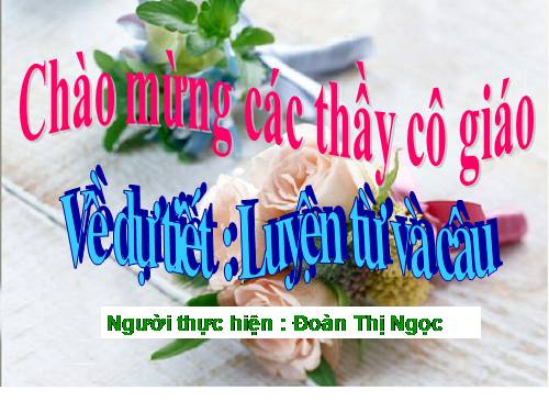 Tuần 27. Cách đặt câu khiến