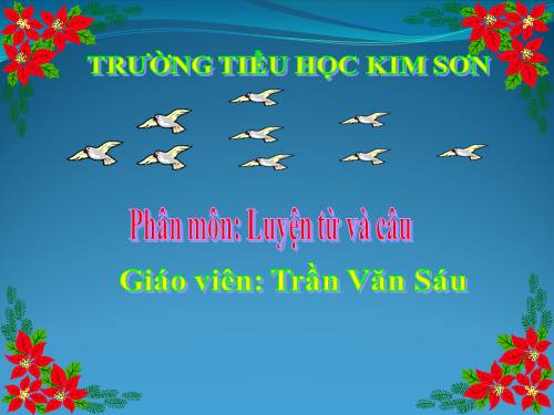 Tuần 29-30. MRVT: Du lịch - Thám hiểm