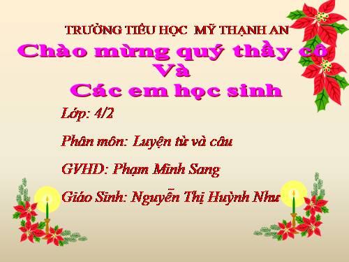 Tuần 30. Câu cảm