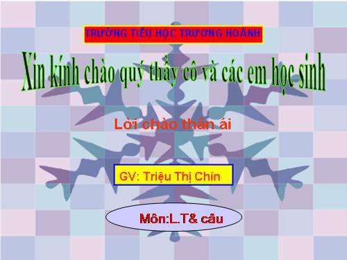 Tuần 16. Câu kể