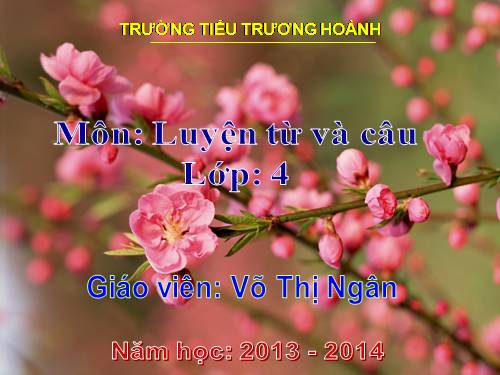 Tuần 14. Dùng câu hỏi vào mục đích khác