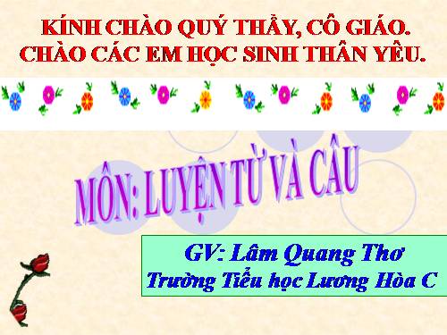 Tuần 8. Cách viết tên người, tên địa lí nước ngoài