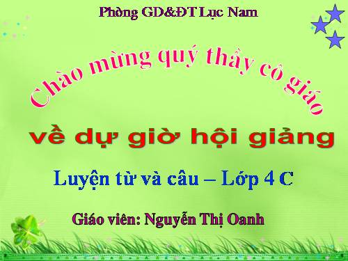 Tuần 24. Vị ngữ trong câu kể Ai là gì?