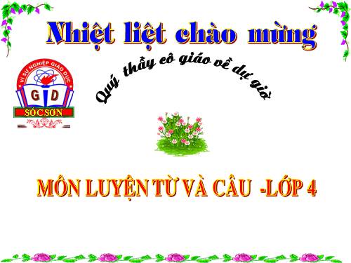 Tuần 22-23. MRVT: Cái đẹp