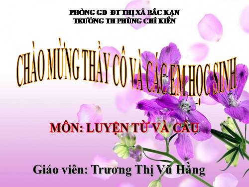 Tuần 27. Câu khiến