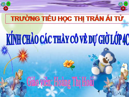 Tuần 27. Câu khiến