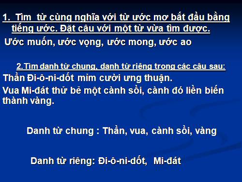 Tuần 9. Động từ