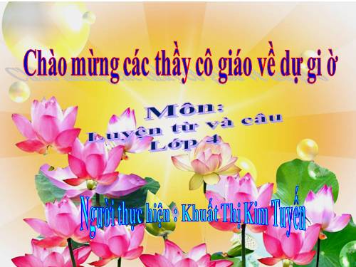 Tuần 8. Dấu ngoặc kép
