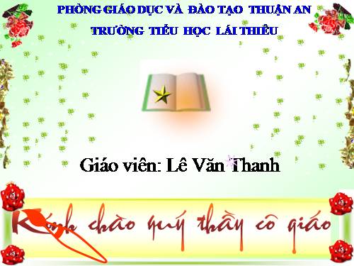 Tuần 6. Danh từ chung và danh từ riêng