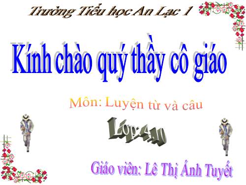 Tuần 6. MRVT: Trung thực - Tự trọng