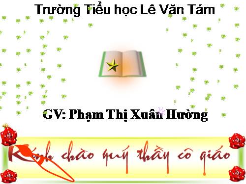 Tuần 6. Danh từ chung và danh từ riêng