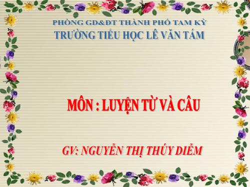 Tuần 5. MRVT: Trung thực - Tự trọng