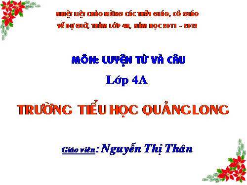 Tuần 31. Thêm trạng ngữ cho câu