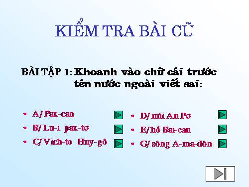 Tuần 8. Dấu ngoặc kép