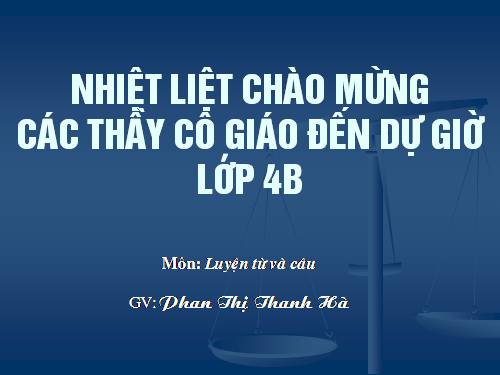 Tuần 14. Luyện tập về câu hỏi