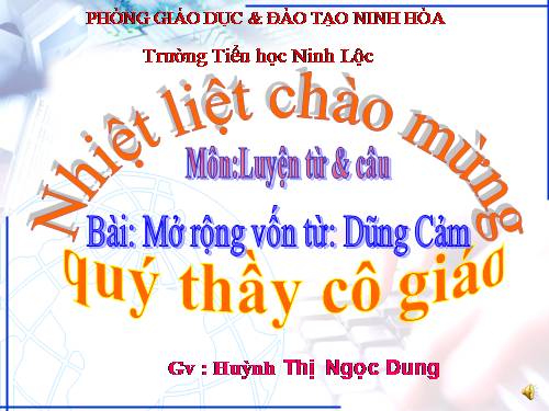 Tuần 25-26. MRVT: Dũng cảm