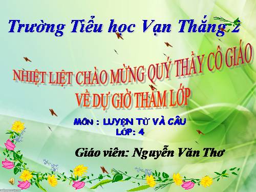 Tuần 21. Vị ngữ trong câu kể Ai thế nào?