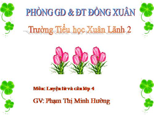 Tuần 23. Dấu gạch ngang
