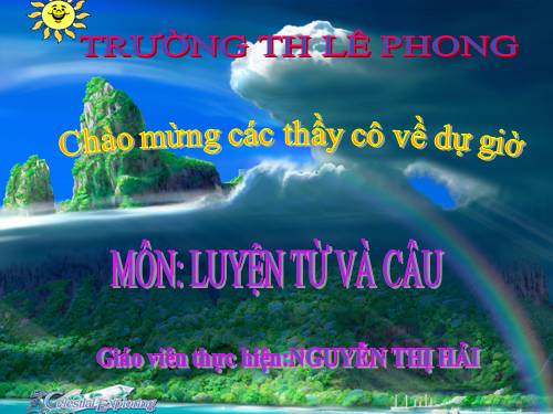 Tuần 8. Dấu ngoặc kép