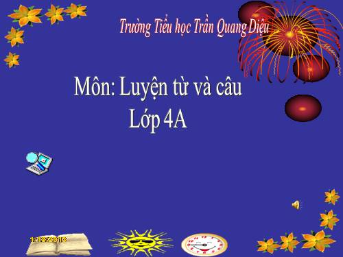 Tuần 27. Câu khiến