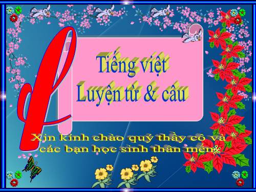 Tuần 12. Tính từ (tiếp theo)