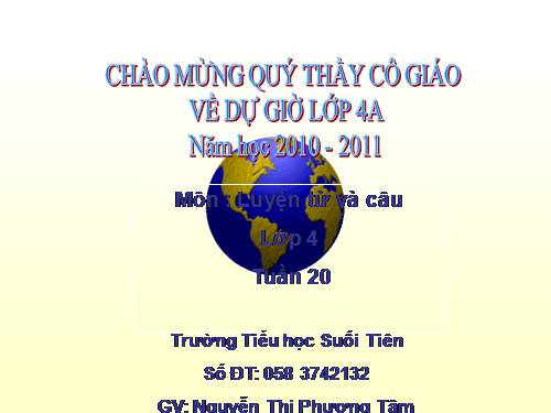 Tuần 26. Luyện tập về câu kể Ai là gì?