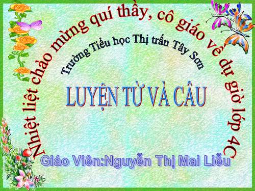 Tuần 12. MRVT: Ý chí - Nghị lực